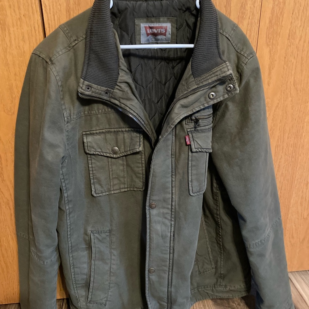 Levi’s Canvas style jacket sz XL Green